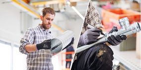 Hand- und Fingerschutz für die Baustelle