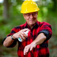 Mit Myxal Insect Protect vor Zecken und Mücken geschützt