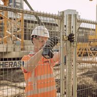 Heras Mobilzaun: Bei Bauzäunen auf Qualität setzen