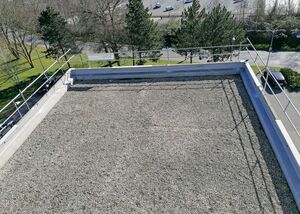 Flexibilität für Arbeiten auf dem Flachdach