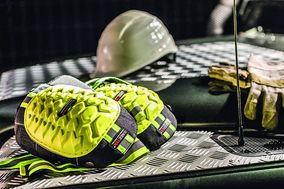 KNEETEK: Auffällige Knieschoner für mehr Sichtbarkeit in der Dunkelheit