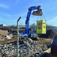 ISG: Baustelleneinrichtung - Konzept mit Videobewachung