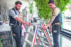 Hymer-Leichtmetallbau: Steigtechnik von Profianwendern unter die Lupe genommen