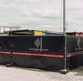 Heras: Baumatten bieten effektiven Lärmschutz