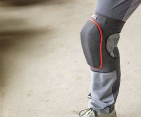 Knieschutz im 3-D-Format