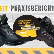 Praxisbericht: Bauprofis testen acht Sicherheitsschuhe: 