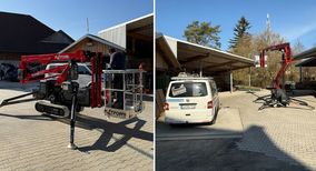 Maßgeschneiderte Höhenzugangslösung für die Bau- und Möbelschreinerei Sühlfleisch