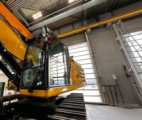 Hammerglass: Schutzschild für Baumaschinen