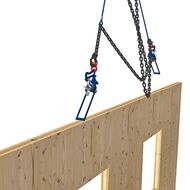 Sihga: Sicheres Aushängen von Holzteilen