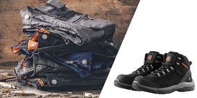 Unkompliziertes Label für Workwear