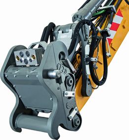 Liebherr: Mehr Sicherheit bei Anbau-werkzeugen