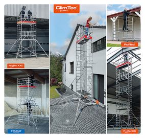 Krause bietet mit über 200 Modellen eines der breitesten Gerüst-Programm am Markt