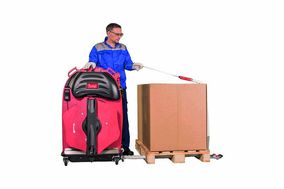 ErgoPack: Paletten-Umreifungssysteme mit Kettenlanze