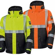 Hi-Vis-Jacken für hohe Sichtbarkeit am Bau