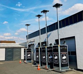 Protego 24: Baustellen mit Videomasten absichern