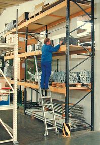 Krause-Werk: Sichere Regalleiter