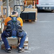 Rückenschonendes Arbeiten mit »BionicBack«