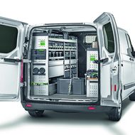 Bott: Neue Leichtbaueinrichtung zum Verstauen des Bau-Equipments