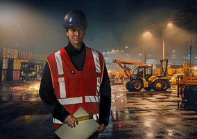 Auch bei Dunkelheit sichtbar bleiben