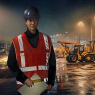 Auch bei Dunkelheit sichtbar bleiben