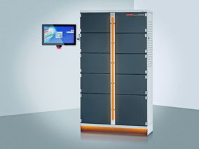 Hoffmann: Spindschrank gibt automatisiert Waren aus