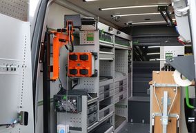 Mobile High-End-Werkstatt im Messefokus