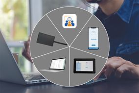 Ortsunabhängige Arbeitszeiterfassung