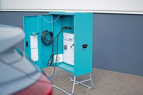 Optimal ausgelegte Ladelösung für Baustellen