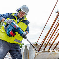 Robert Bosch: Bohrhammer mit hoher leistungskraft