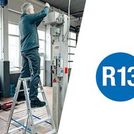 Stehleitern mit R13-Stufen vorgestellt