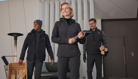 Smarte Workwear mit Komfort-Knopf: Wärme an, Kälte aus