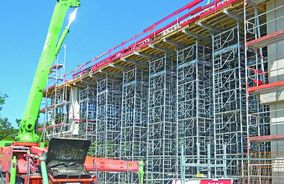 MEVA: Traggerüst überzeugt im Großformat