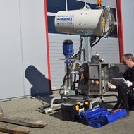 Nebolex Umwelttechnik: Staubbindemaschinen richtig warten