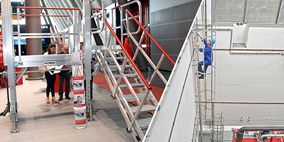 Rutschfest in luftigen Höhen