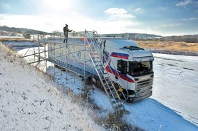 Fuhrparks in der kalten Jahreszeit
