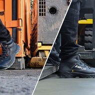Neues Schuh-Trio für Baustelle