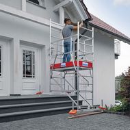 Alu-Arbeitsgerüst für den flexiblen Einsatz