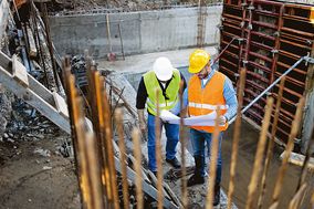 Die Arbeit am Bau sicherer machen