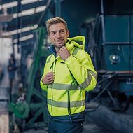 Sichtbar auch bei schlechtem Wetter