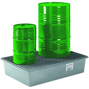 Protectoplus: Gefahrstoffe sicher lagern 	mit Auffangwannen aus GFK